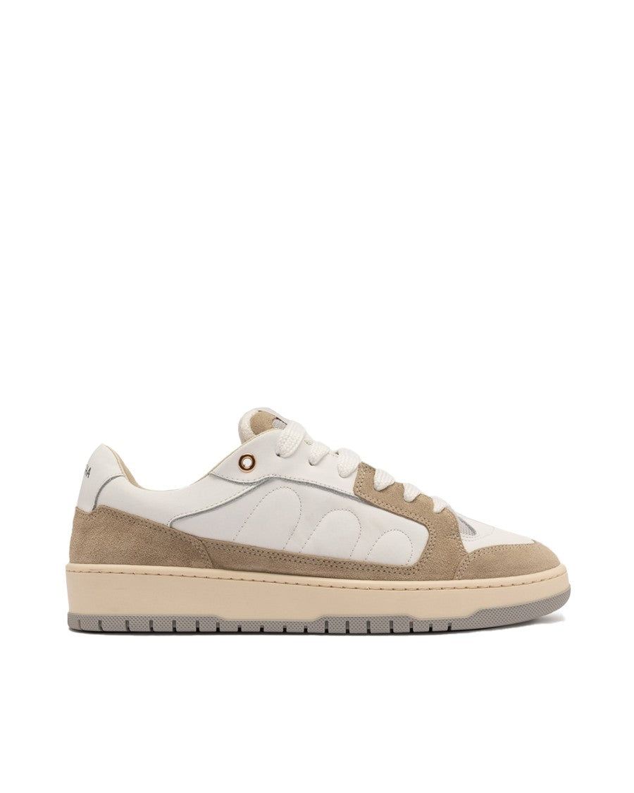 Santha 2 Leather Beige Sneakers