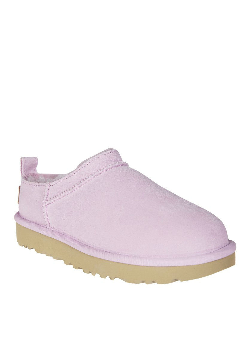 Ugg Pastel Pink Classic Micro Slip On Flats