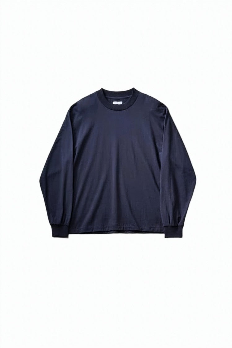 Kaptain Sunshine Relaxed Fit Long-Sleeve T-Shirt With Crew Neckline