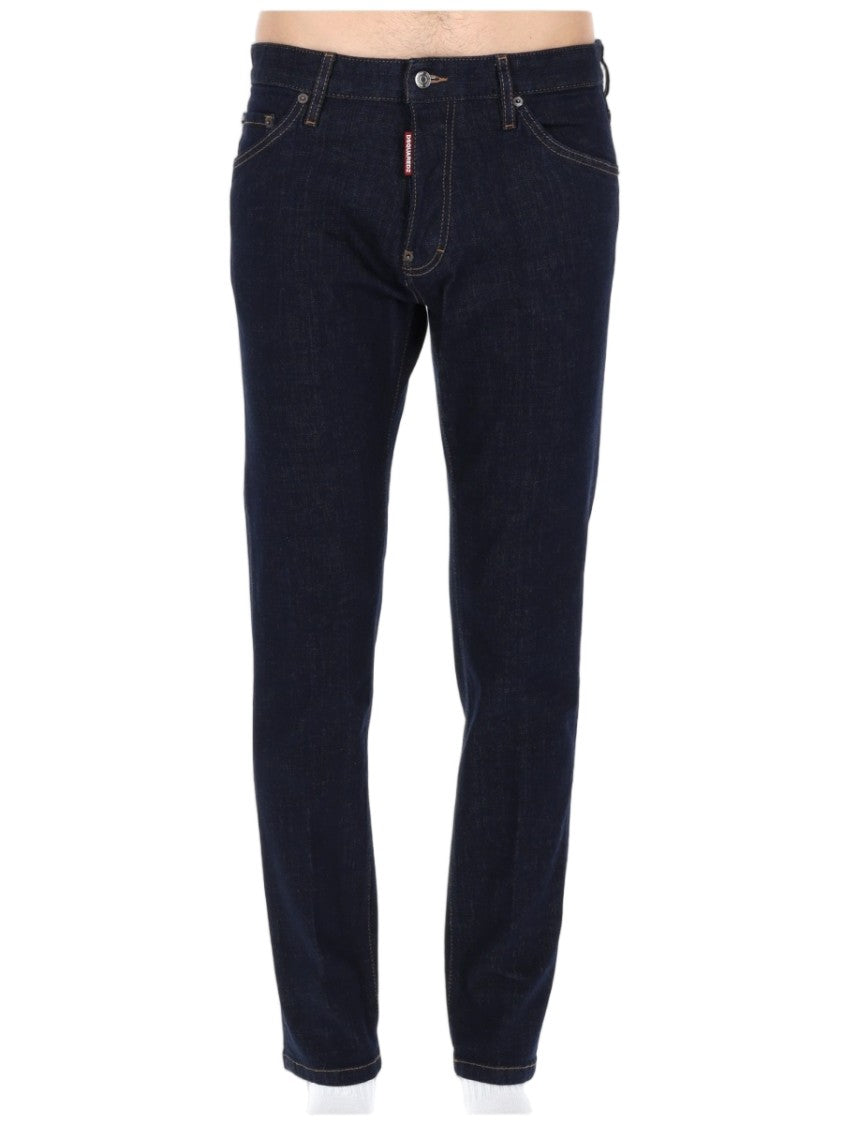 Dsquared2 Teddy Dark Indigo Slim-Fit Denim Jeans