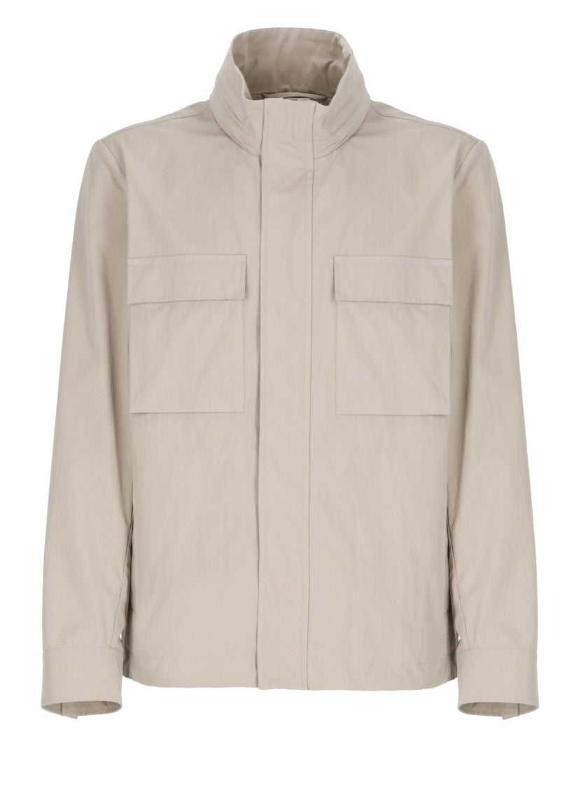 Peserico Beige Cotton Jacket