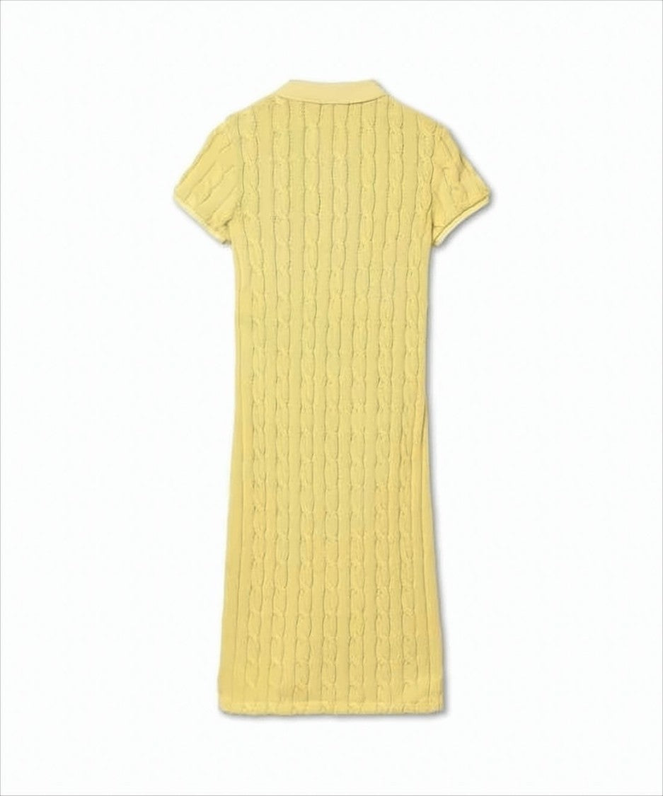 Polo Ralph Lauren Cable Knit Midi Dress