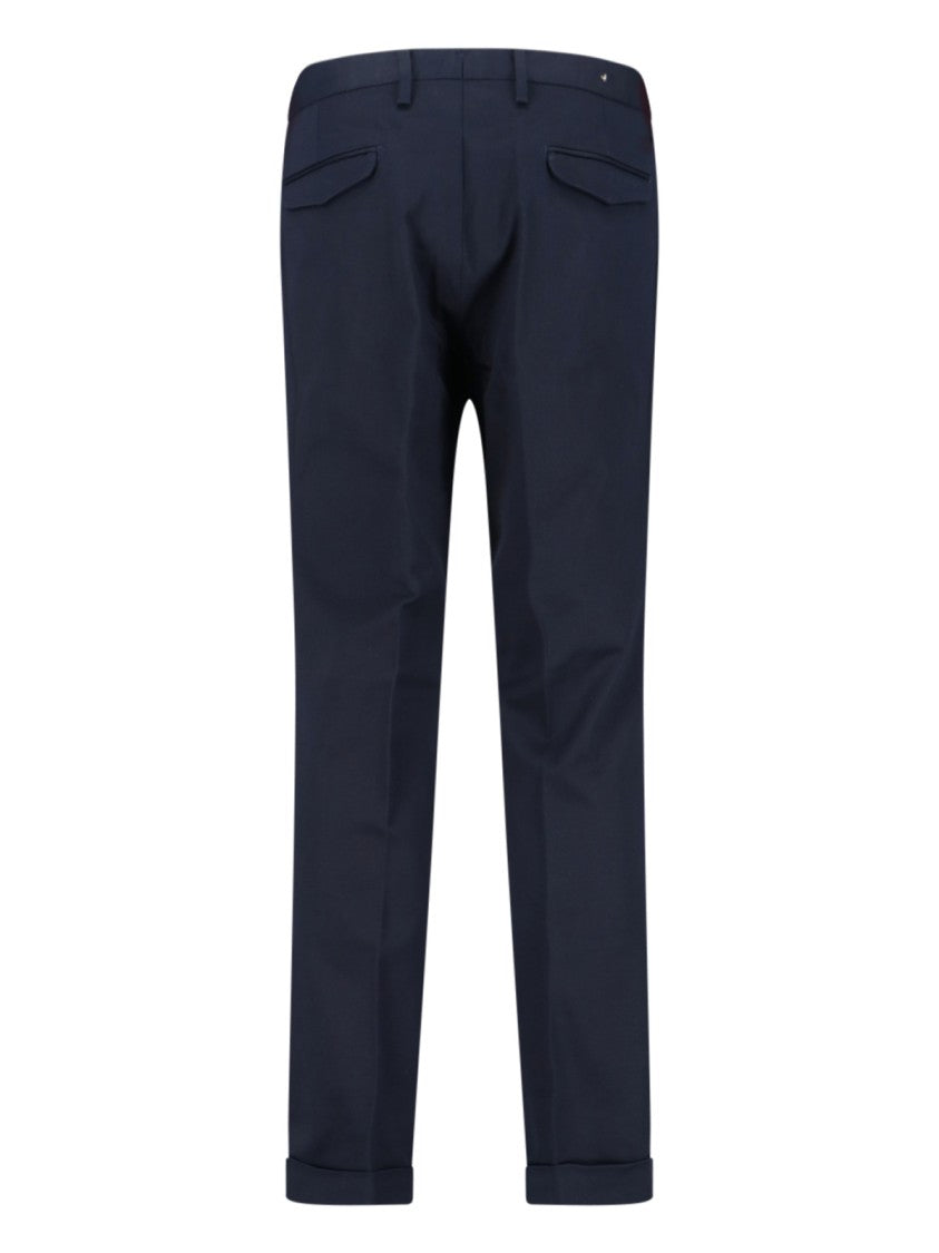 Briglia Classic Tailored Trousers With Straight Leg Design