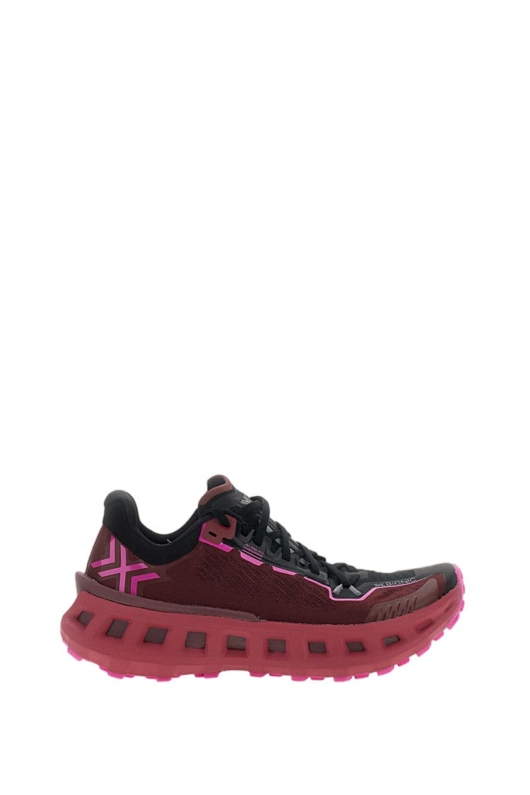X-Bionic Red Pink Terraskin 03 Fabric Sneakers