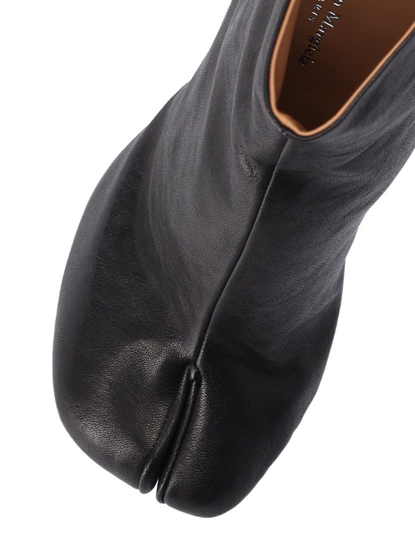 Maison Margiela Black Nubuck Leather Tabi Boots
