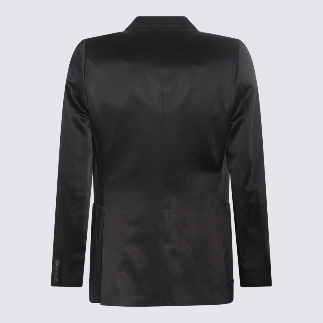 Dries Van Noten Tailored Black Jacket With Classic Two-Button Closure