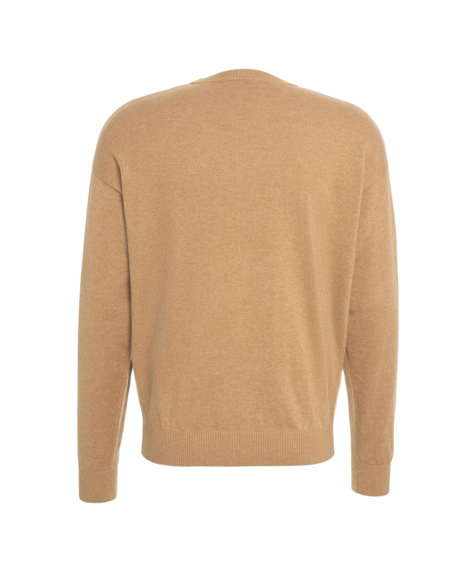 Kangra Wool Blend Sweater With Round Neck