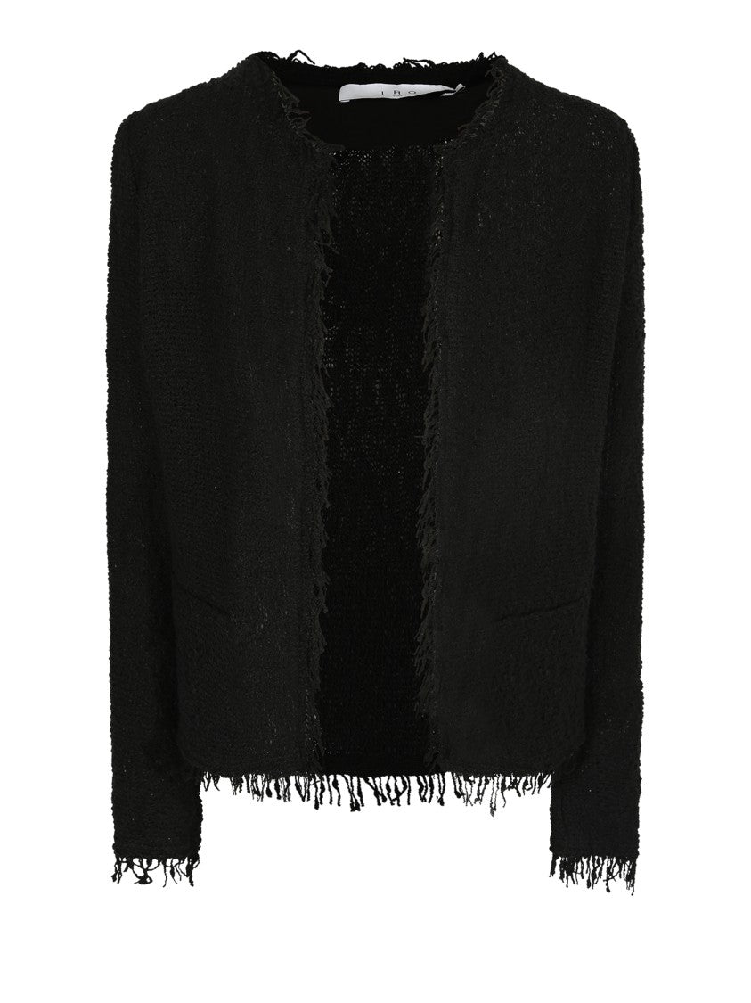 Iro Black Tweed Jacket
