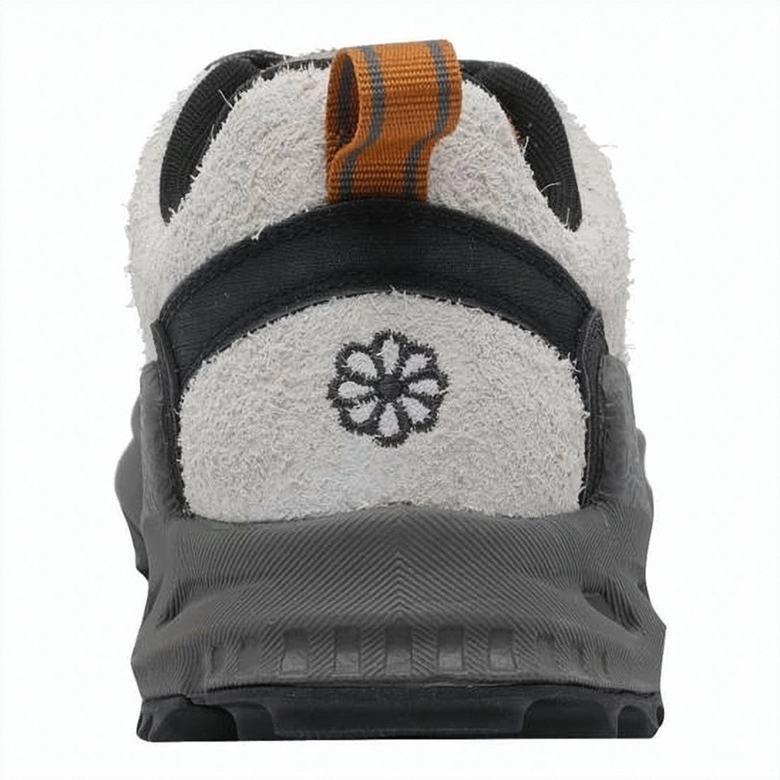 Keen Textured Grey Leather Lace-Up Shoes With Rugged Sole