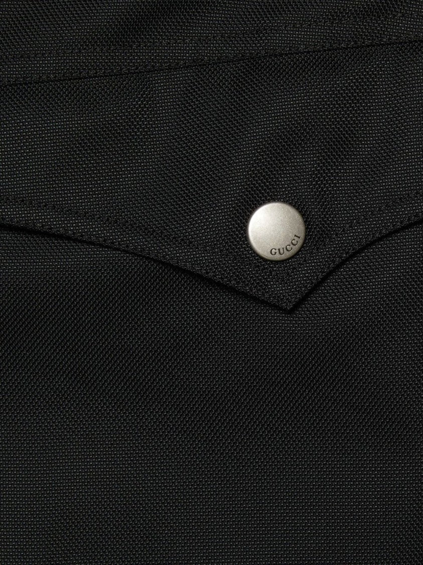Gucci Black Polyamide Trousers