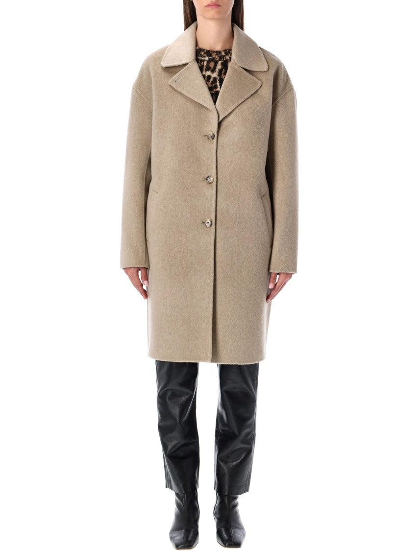 Anine Bing Portia Wool Cashmere Coat