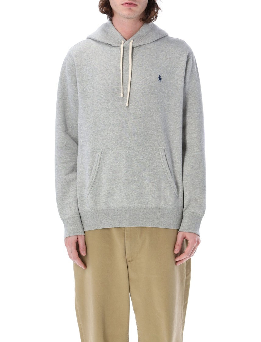 Polo Ralph Lauren Classic Pullover Hoodie With Adjustable Drawstring