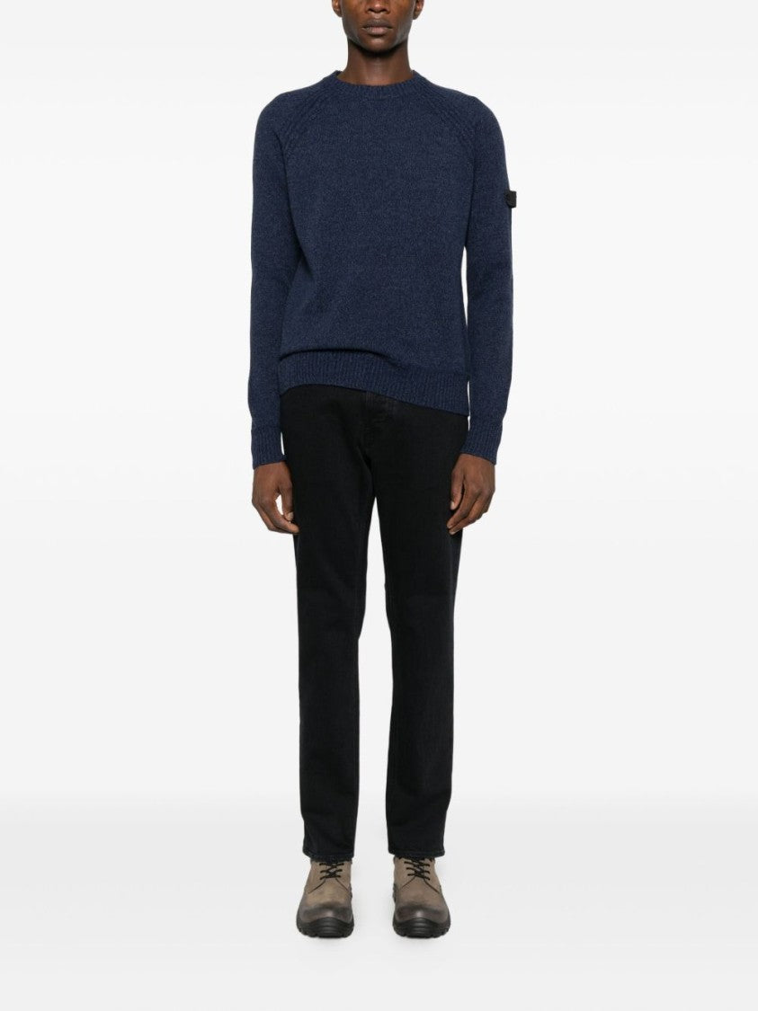 Peuterey Classic Neutrals Knit Sweater With Comfortable Fit