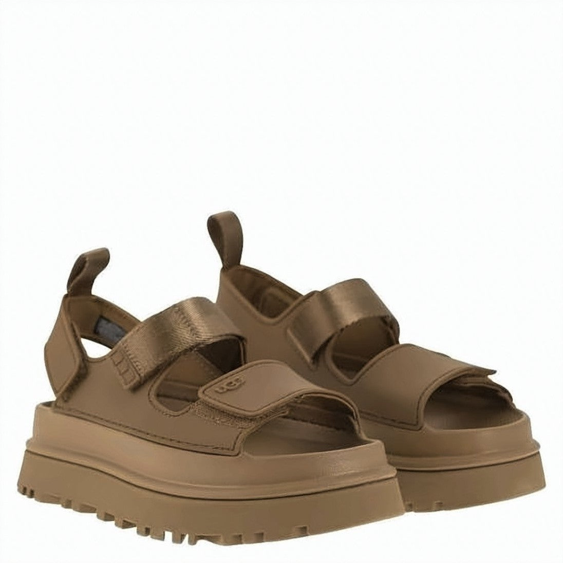 Ugg Soft Suede Sandals With Adjustable Straps