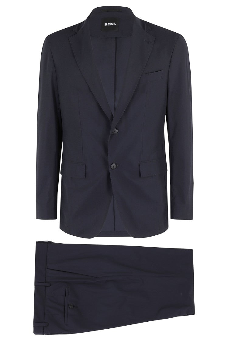 Boss P Huge Tailored Blue Suit