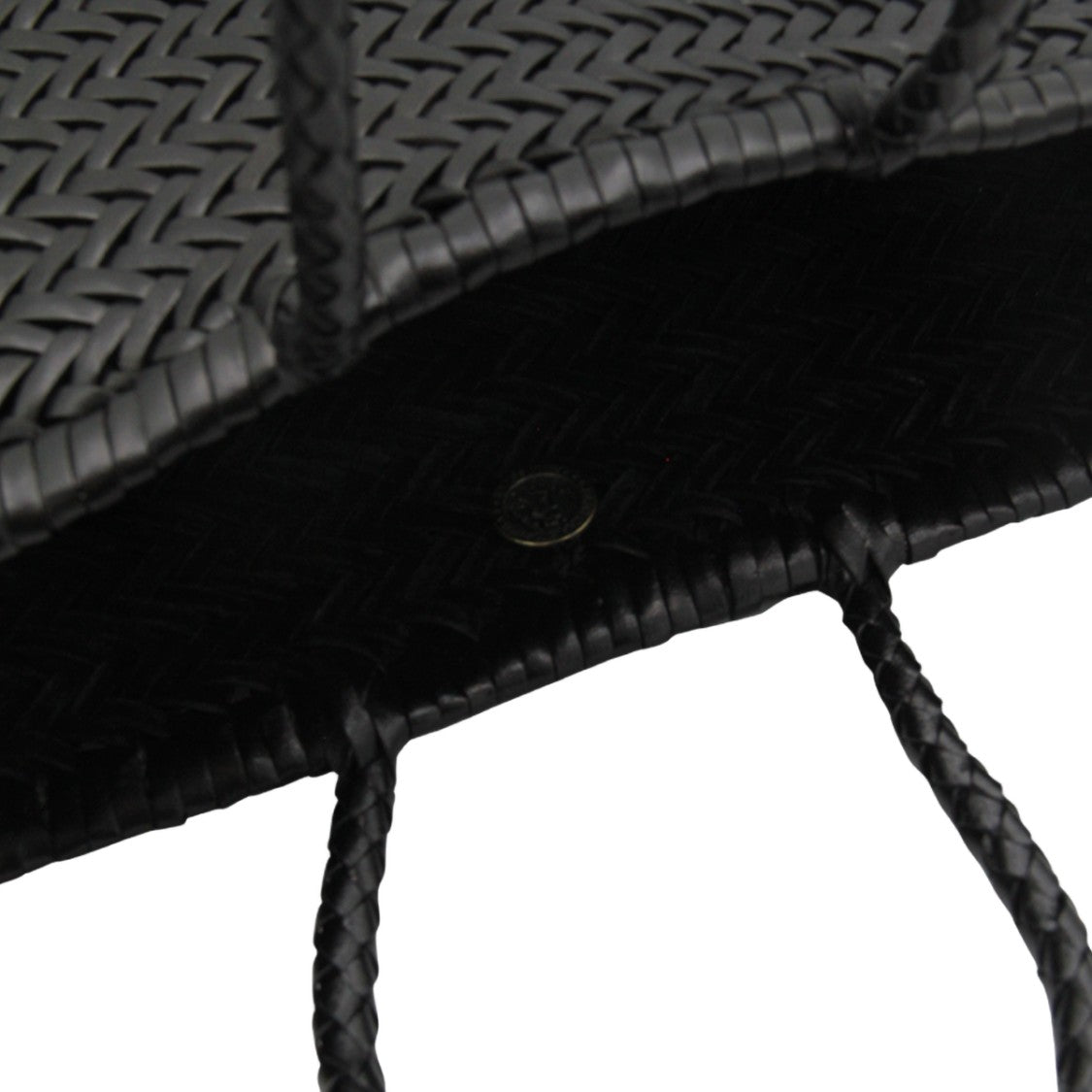 Dragon Diffusion Woven Tote Bag With Herringbone Pattern
