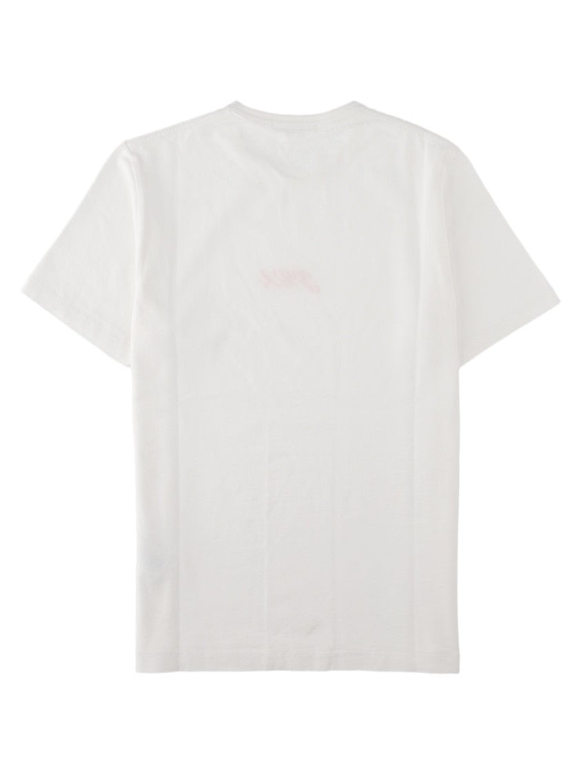 J. W. Anderson White Embroidered Logo Cotton T-Shirt