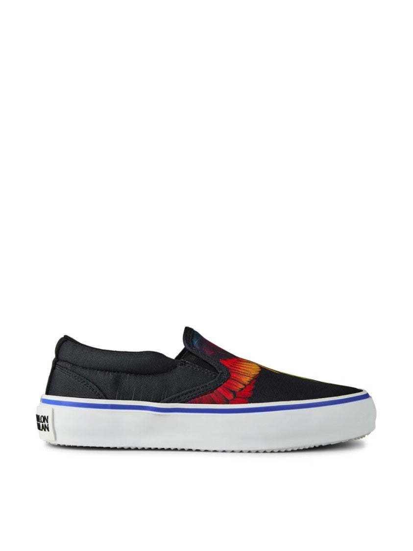 Marcelo Burlon Icon Wings Logo Slip-On Sneakers