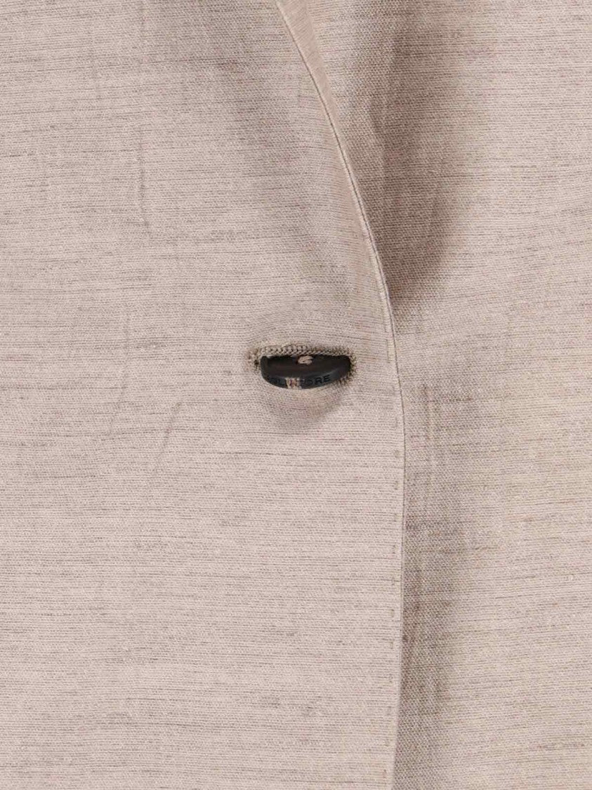 Tagliatore Adrianne Single-Breasted Suit – Beige