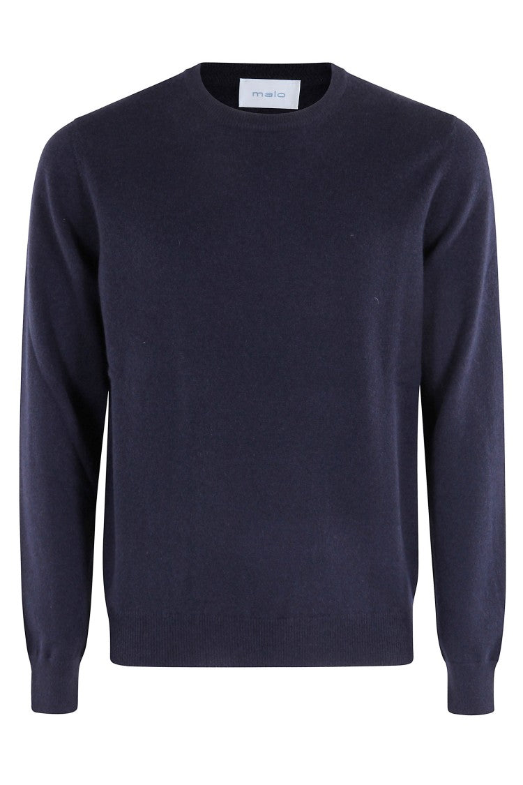 Malo Essential Round Neck Cashmere Sweater