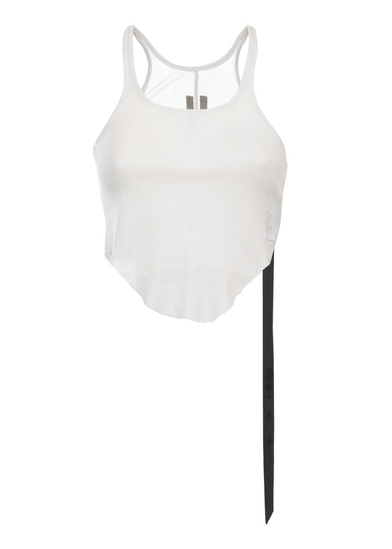 Drkshdw By Rick Owens Ivory Tank Top Cotton Tank Top