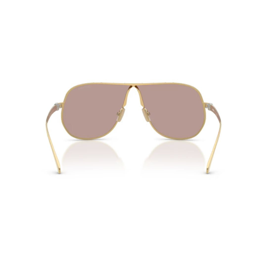 Miu Miu 0Mu A56s Gold Metal Frame Sunglasses