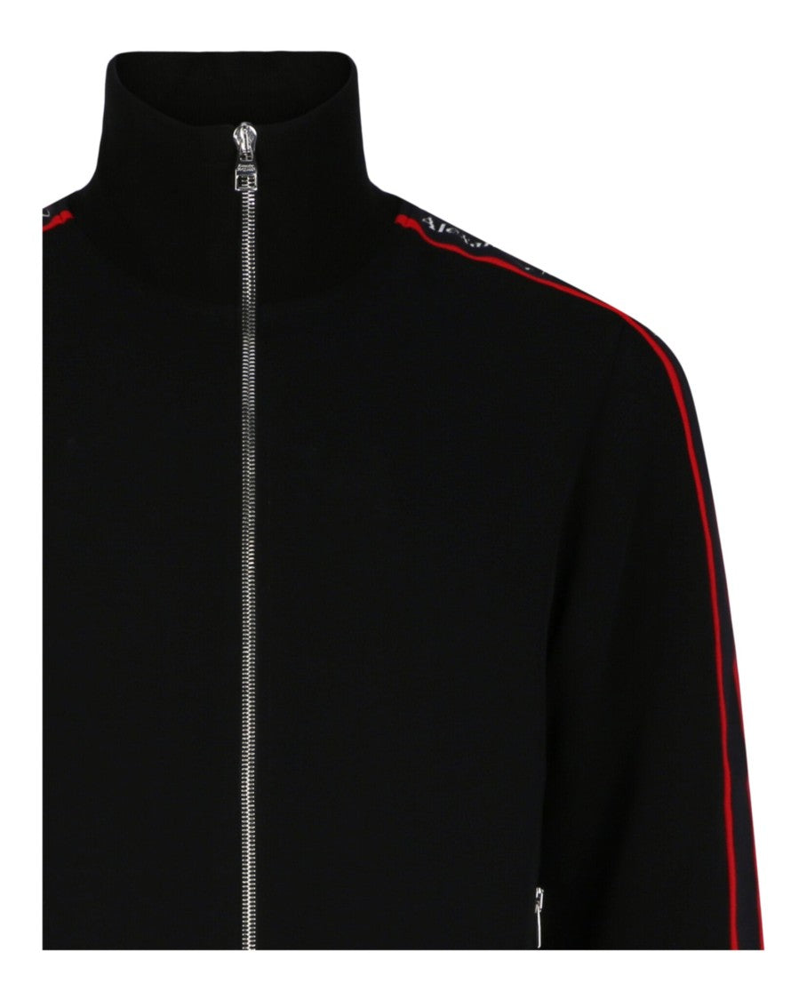 Alexander Mcqueen Logo Tape Track Jacket