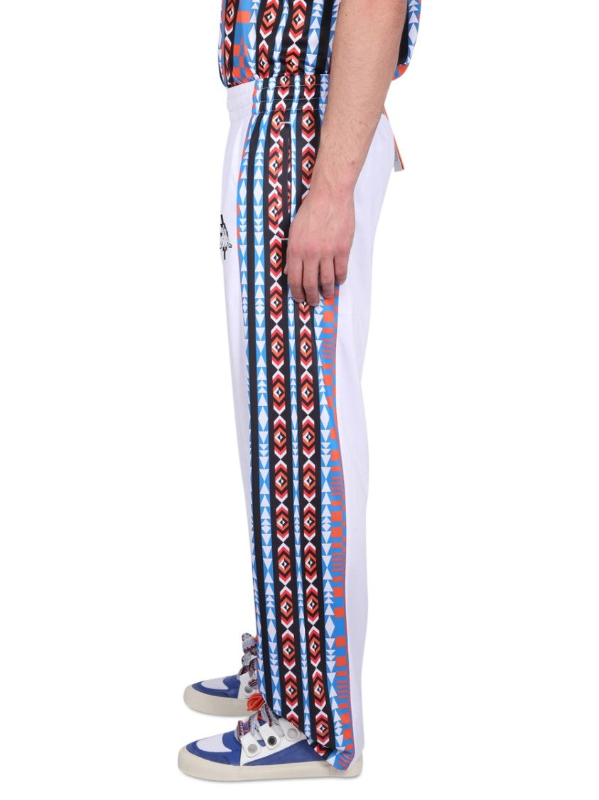 Marcelo Burlon Jogging Pants With High Neck And Zipper Closure