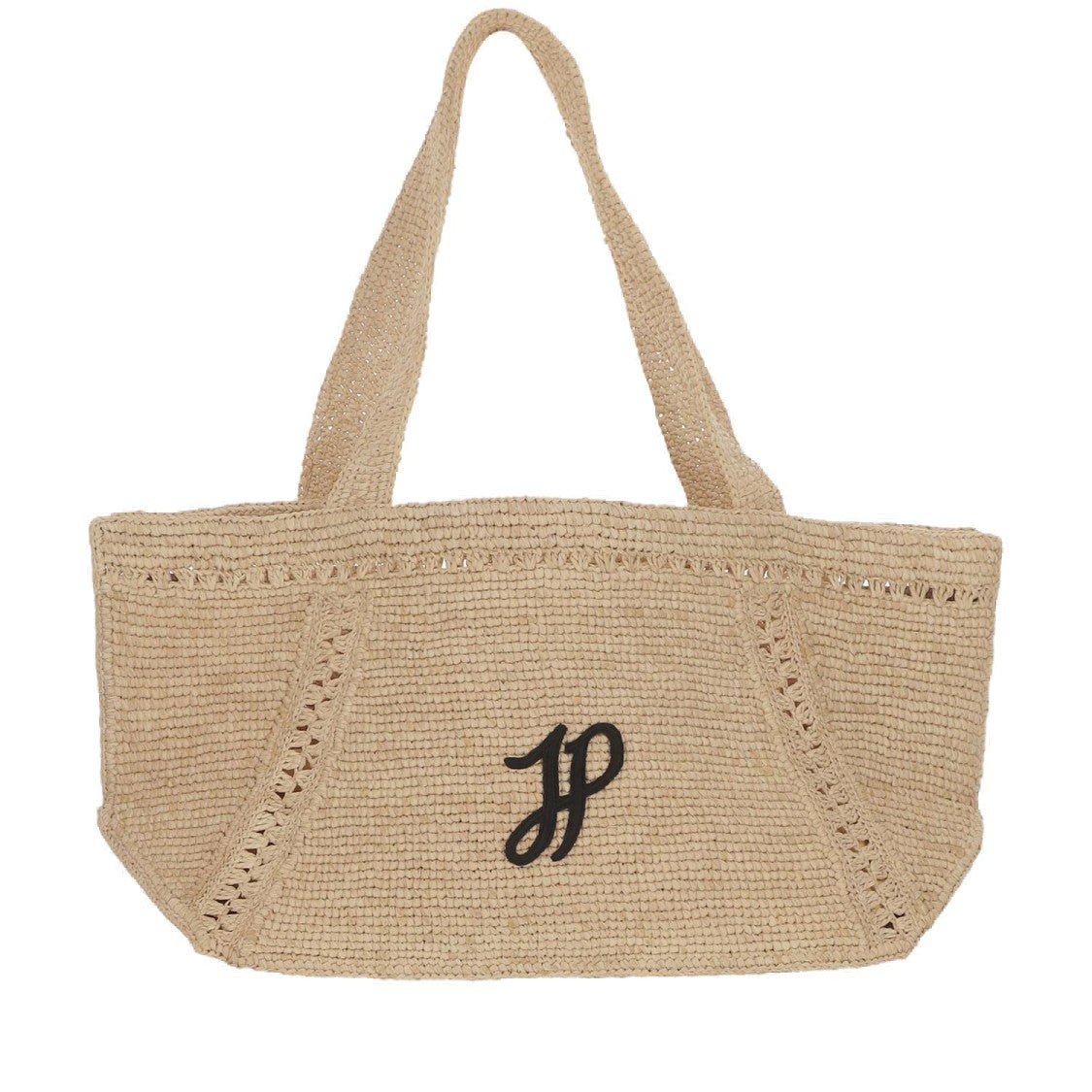 Patou Large Raffia Bag