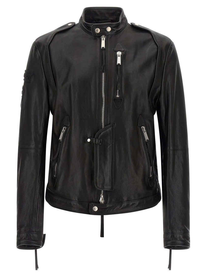 Dsquared2 Dsquared2 X Ducati Capsule Leather Jacket