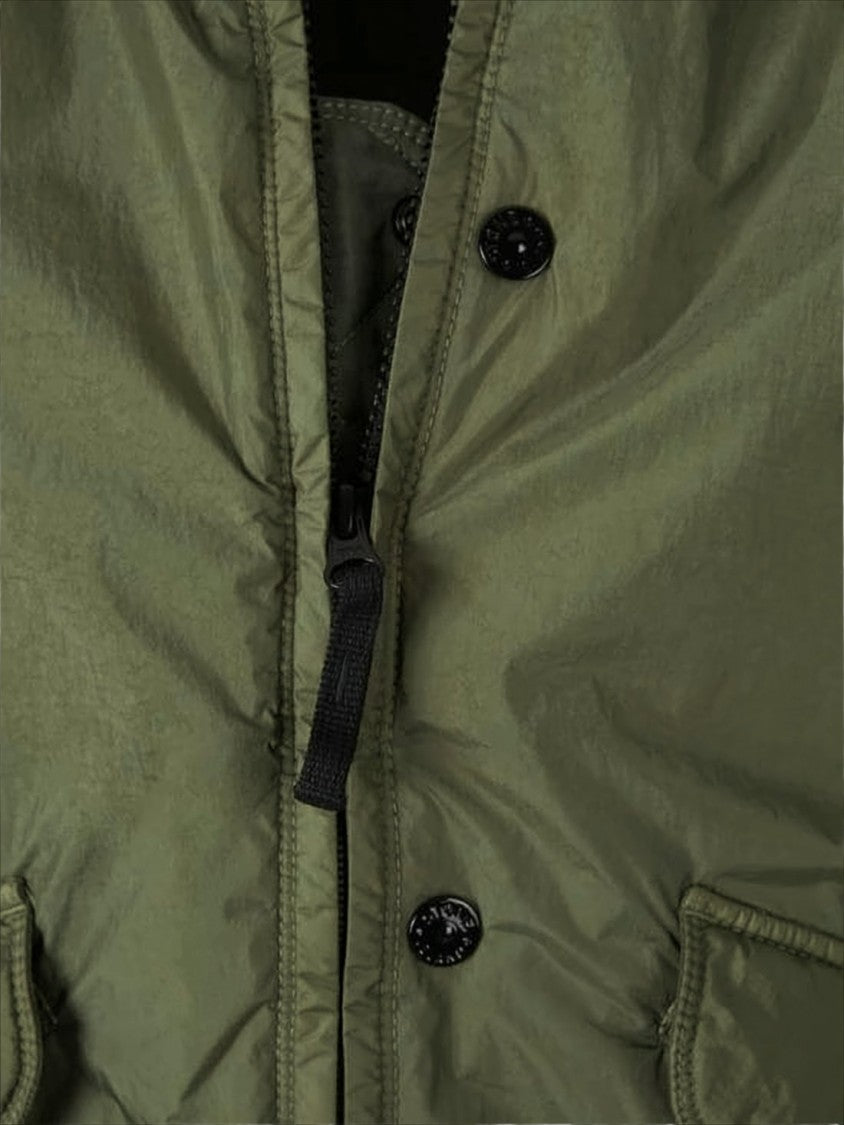 Stone Island Classic Green Bomber Jacket