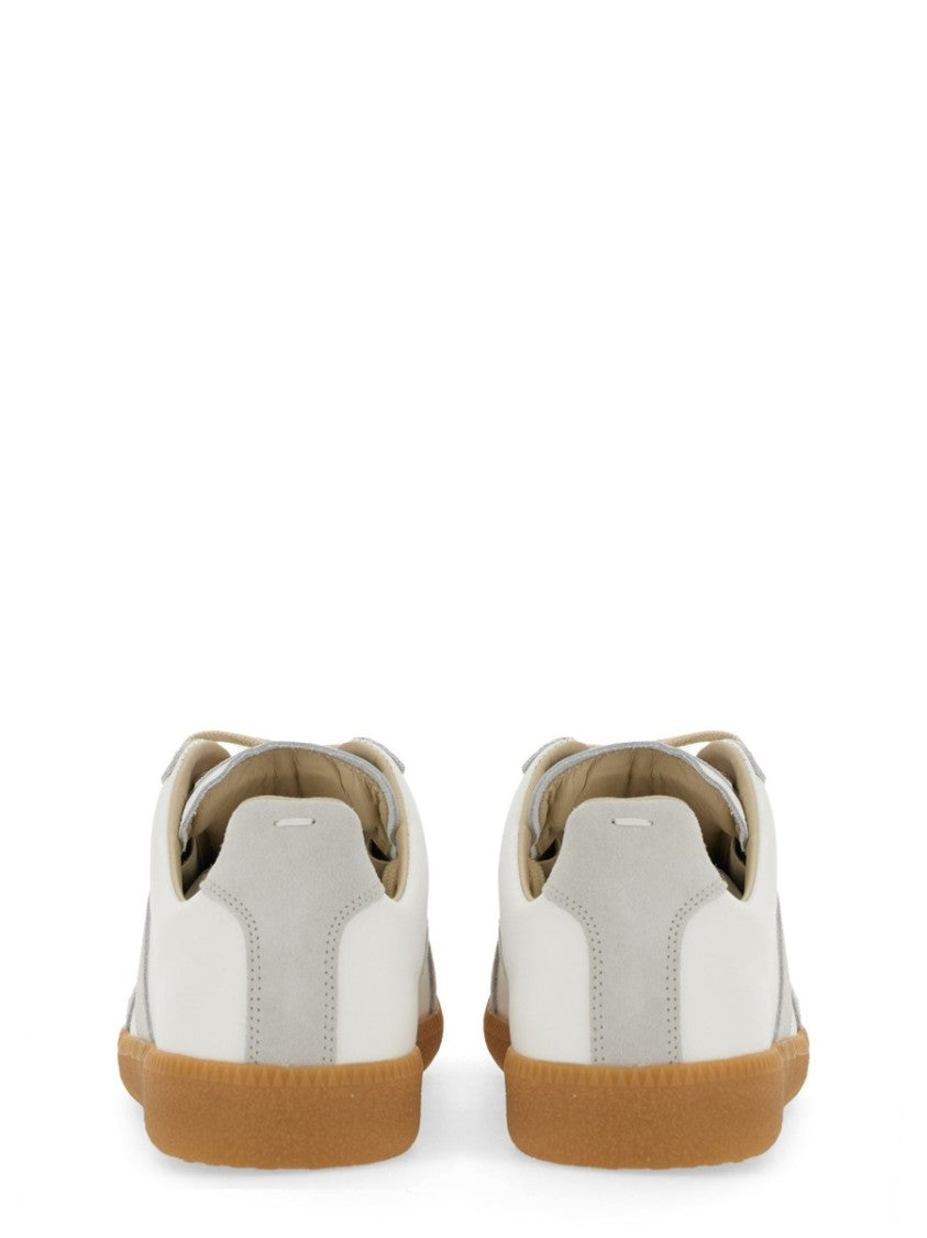 Maison Margiela Low-Top Suede Leather Vintage Sporty Sneakers