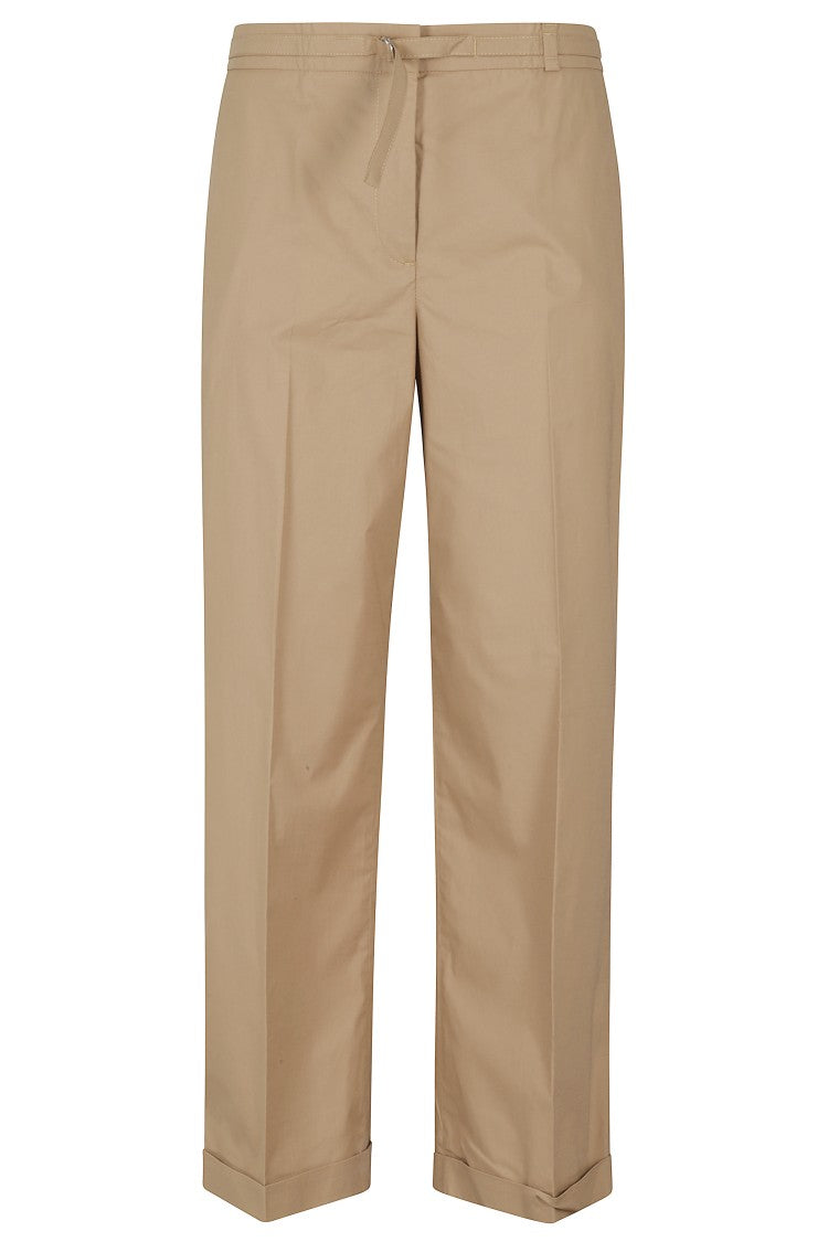 Seventy Relaxed Fit Knit Pants - Beige