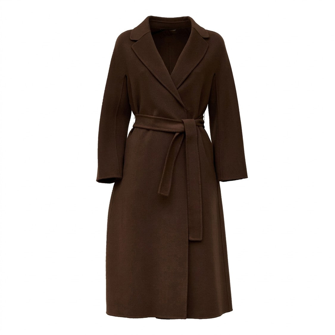 Max Mara Esturia Midi Double Drap Wool Coat