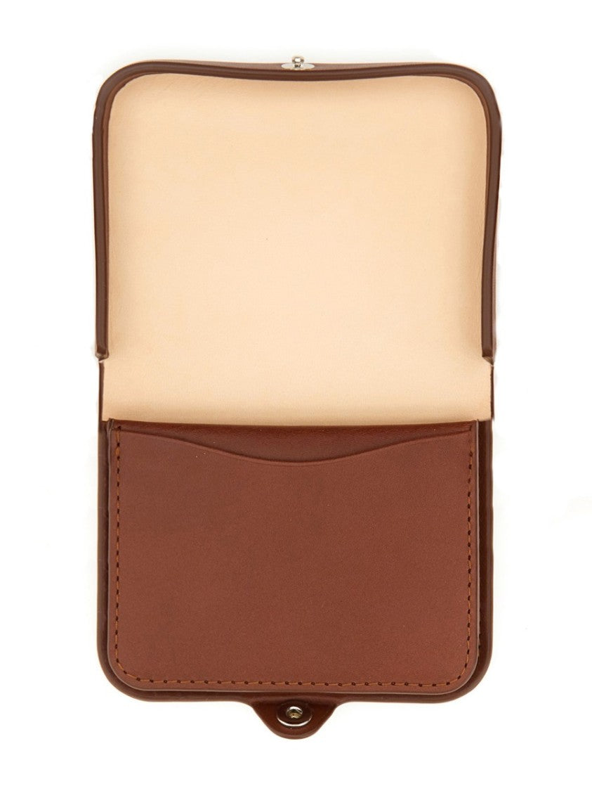A.P.C. Josh Compact Leather Coin Wallet