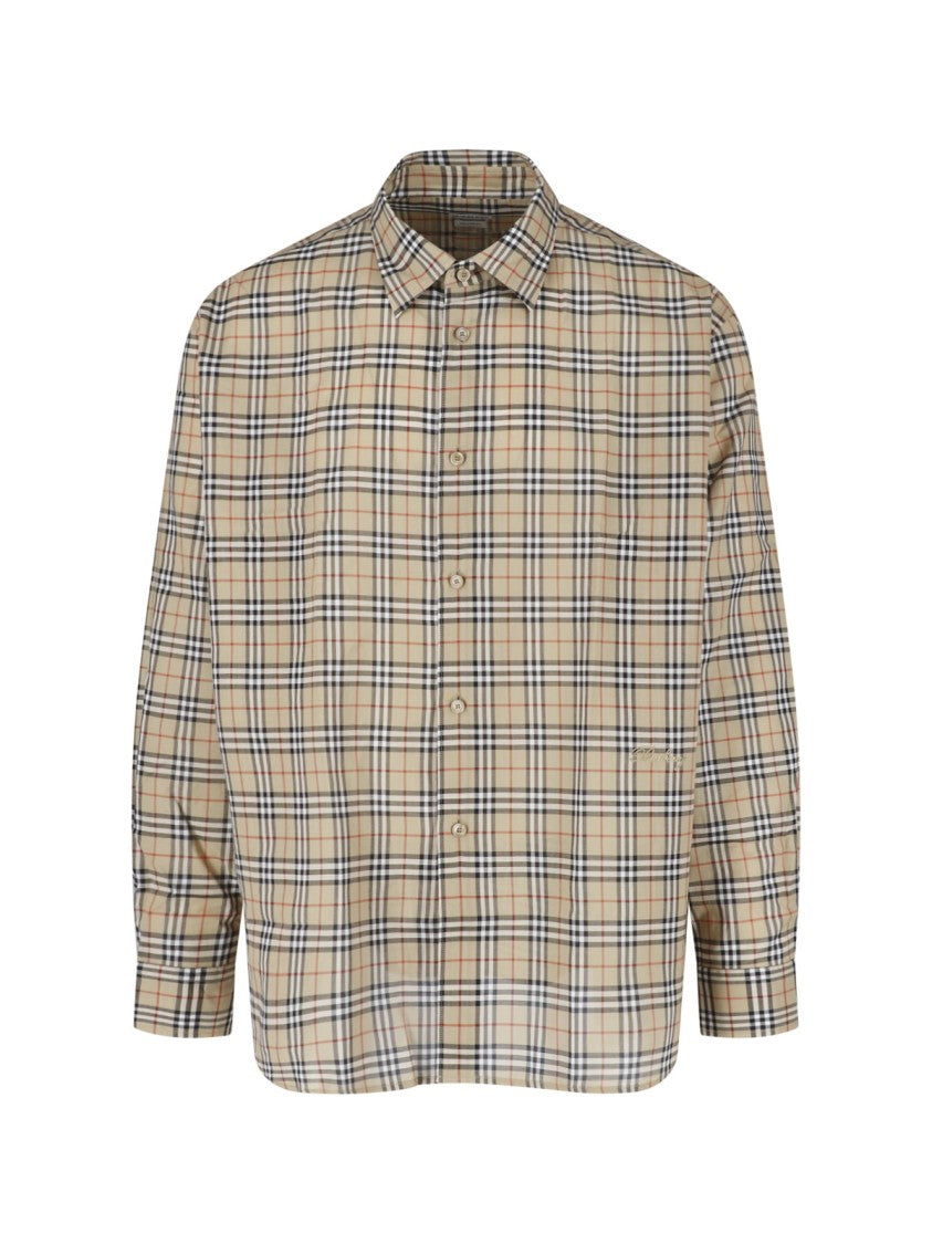 burberry dress shirts Relaxed Fit Check Cotton Shirt , Size: M How To Wear Red The EKD logo cotton Potato Free Length:356