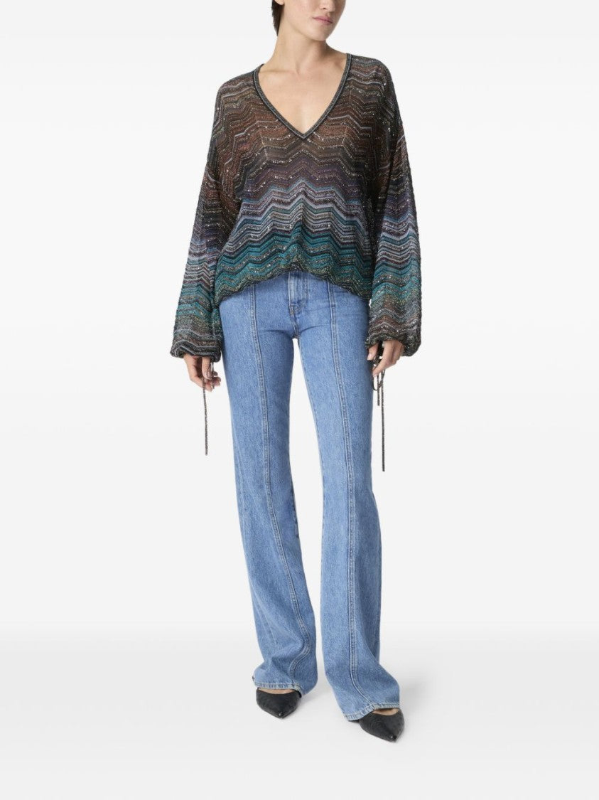 Missoni Oversized V-Neck Shirt