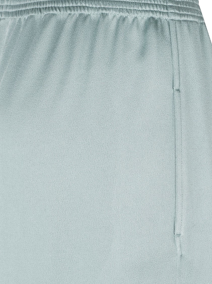 Fabiana Filippi Enver Satin Elasticated Wide-Leg Pants