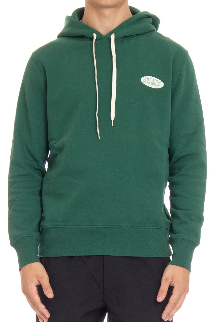 Autry Cotton Hoodie With Logo