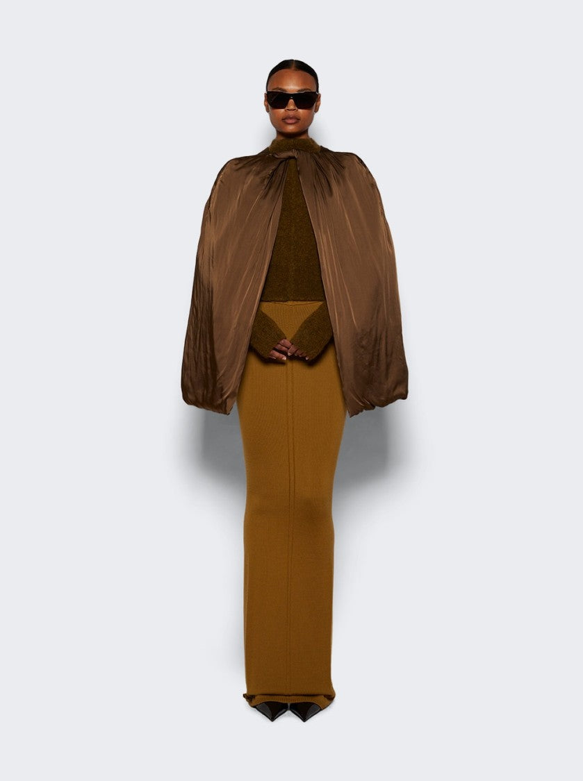 Rick Owens Pillar Skirt Honey