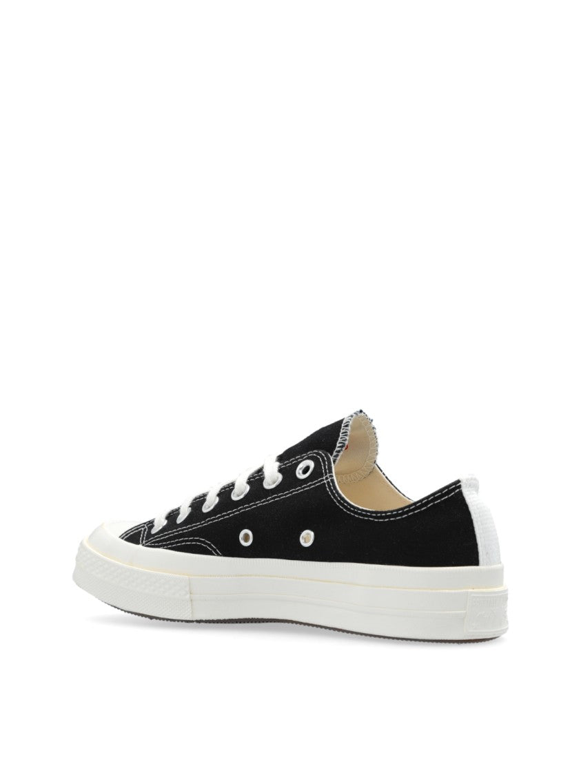 Comme Des Garçons Low-Top Sneakers With Iconic Heart Logo