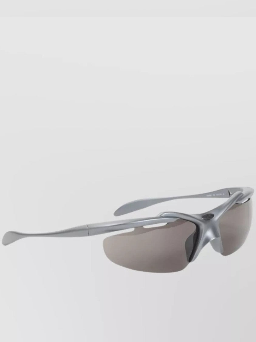 Balenciaga Black Turbo D-Frame Performance Sunglasses