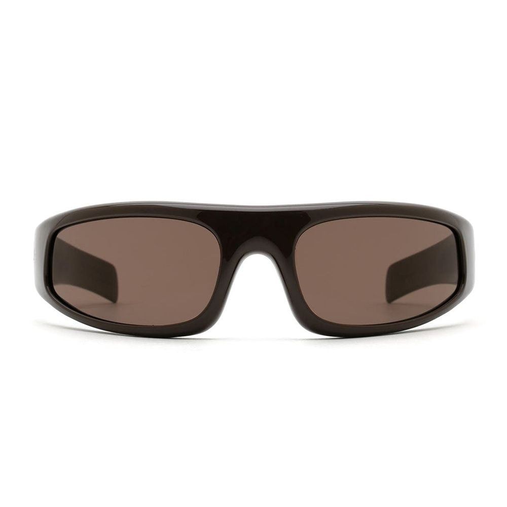 Retrosuperfuture F5w Headband Contemporary Cacao Brown Acetate Sunglasses