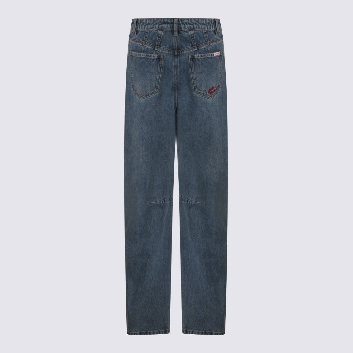Self-Portrait Blue Cotton Jeans