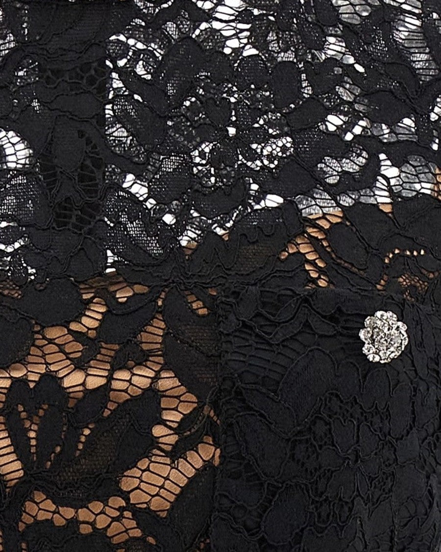 Self-Portrait Black Lace Dress