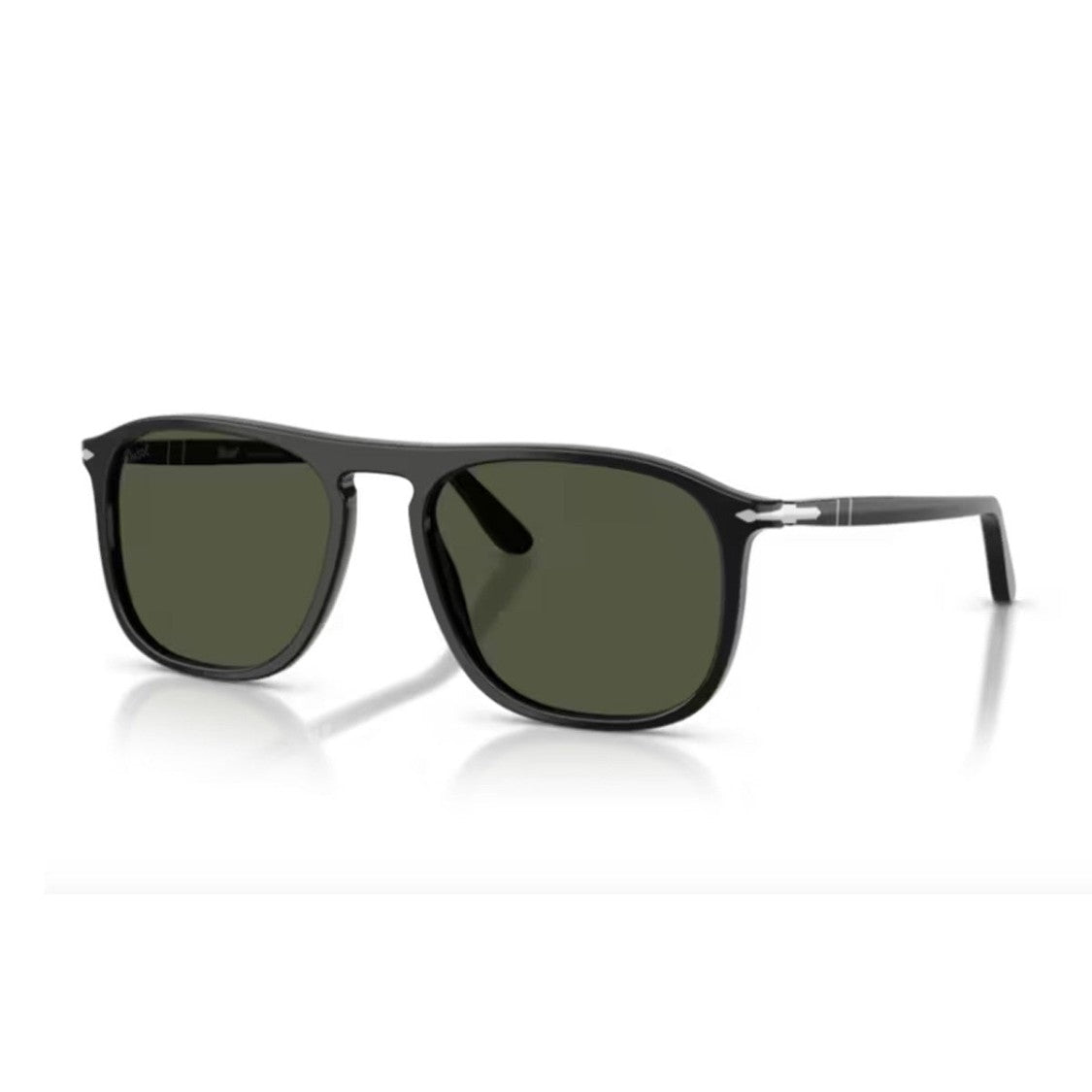 Persol Black Po3392s Acetate Squared Sunglasses