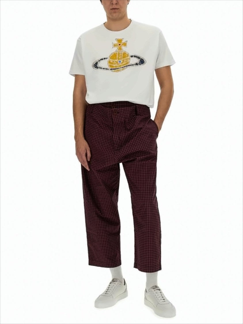 Vivienne Westwood Graphic Print Short-Sleeved T-Shirt With Orb Design