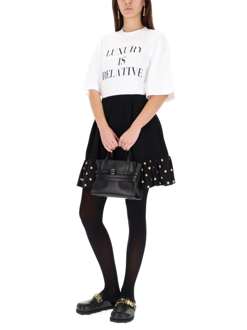 Moschino Short-Sleeved T-Shirt With Bold Print