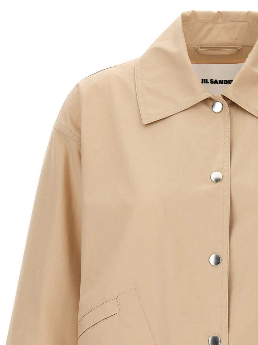 Jil Sander Boxy Light Cotton Jacket