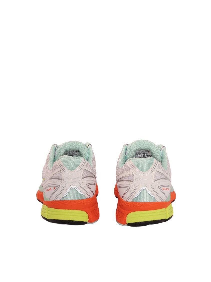 Saucony White Multi Progrid Guide Sneakers